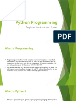 Python Programming ppt0