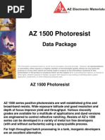 Az 1500 Photoresist