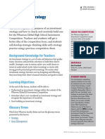 Competition Skills 4.2 Developing A Strategy