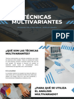 Técnicas Multivariantes