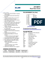 Datasheet DS12887A