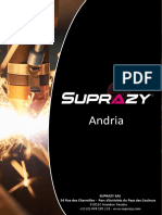 Brochure ANDRIA SUPRAZY