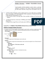 Lesson No.9.Exercises - Physics For Engineers - Energy and Power - July2023