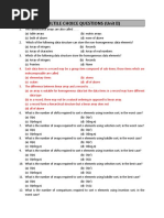 Multile Choice Questions - Unit2