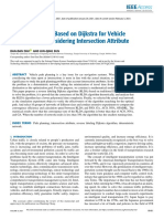 A New Algorithm Based On Dijkstra For Vehicle Path Planning Considering Intersection Attribute