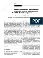 Carbon Capture For Decarbonisation of Energy-Intensive Industries A Comparative Review of Techno-Economic Feasibility of Solid Looping Cycles