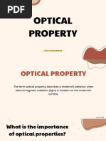 Optical Properties Jomarcastinobsme2b