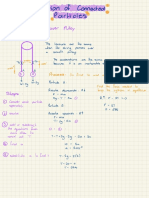 Motion of Con Particles Notes