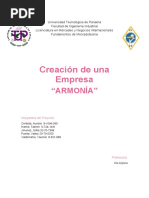 Empresa "ARMONIA"