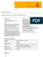 Sikafume - Technical Data Sheet