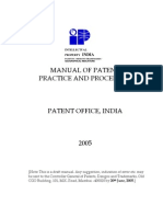 MAnual of Patent in India