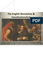 English Revolution and Constitutionalism