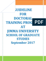 Doctoral Training Programme Guideline Final Endorsed