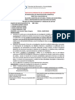 Practica Calificada 06 Diseño, Población, Muestra, Muestreo, Tecnica e Intsrumentos, Técnica de Procesamiento y Analisis de Datos Final