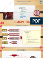 Hemoptisis - Cristhian Silva Murga