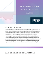 Breathing and Exchange of Gases