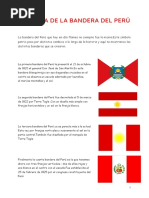 Historia de La Bandera Del Perú