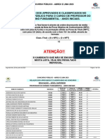 AbreuELima - Aprovados e Classific No CONCURSO-Professor