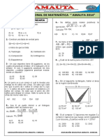 Examen 4° Secundaria Sin Claves