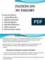 Decision Theory