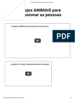 3 Arpejos ANIMAIS para Impressionar As Pessoas