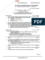 Rguhs Biochemistry QP-1 2021