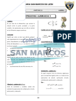 Álgebra y Geometría, Aula M, San Marcos 2023