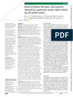 Management of Plantar Heel Pain. A Best Practice Guide Informed by A Systematic Review, Expert Clinical Reasoning and Patient Values