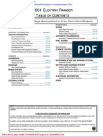 Ford Ranger Ev Workshop Manual 2001