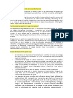 El Transportista y El Agente de Carga Internacional