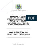 4.1.3 Poncianas - Señalizacion y Evacuación - Memoria Descriptiva