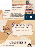 Caso clínico-PARTO PATOLÓGICO