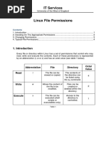 Its Linux File Permissions