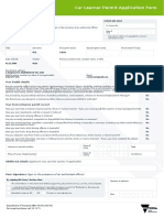 Online Learner Permit Application