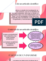 Partes de Un Informe