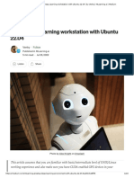 Setup Deep Learning Workstation With Ubuntu 22.04 - by Venky - MLearning - Ai - Medium