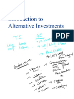 Introduction To Alternative Investments: Weekly Test - AI