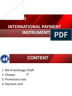 Chapter 3 Payment Instruments