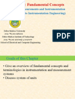 Introduction Lecture On Measurement and Instrumentation