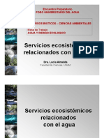 Servicios Ecosistemicos Del Agua