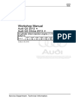 Audi Q3 1.4 TFSI - Manual Do Motor