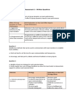 Assessment 1 - Written Questions