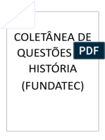 Coletânea Questões História