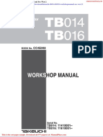 Takeuchi Tb014 Tb016 Workshopmanual Sec Wat 2