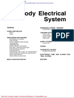 Hyundai County Body Electrical System