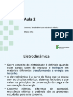 Aula 2 - Corrente-Tensão Elétrica - Resistência Elétrica - Instalador