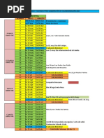 Calendarización CRAMI Personal 2023