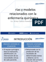 CLASE 3 Teorías y Modelos Teóricos Relacionados Con La Enfermería Quirúrgica