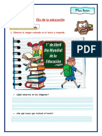 Plan Lector Dia de La Educacion