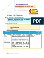 D3 A2 SESION ARTE Elaboramos Una Manualidad Por Semana Santa